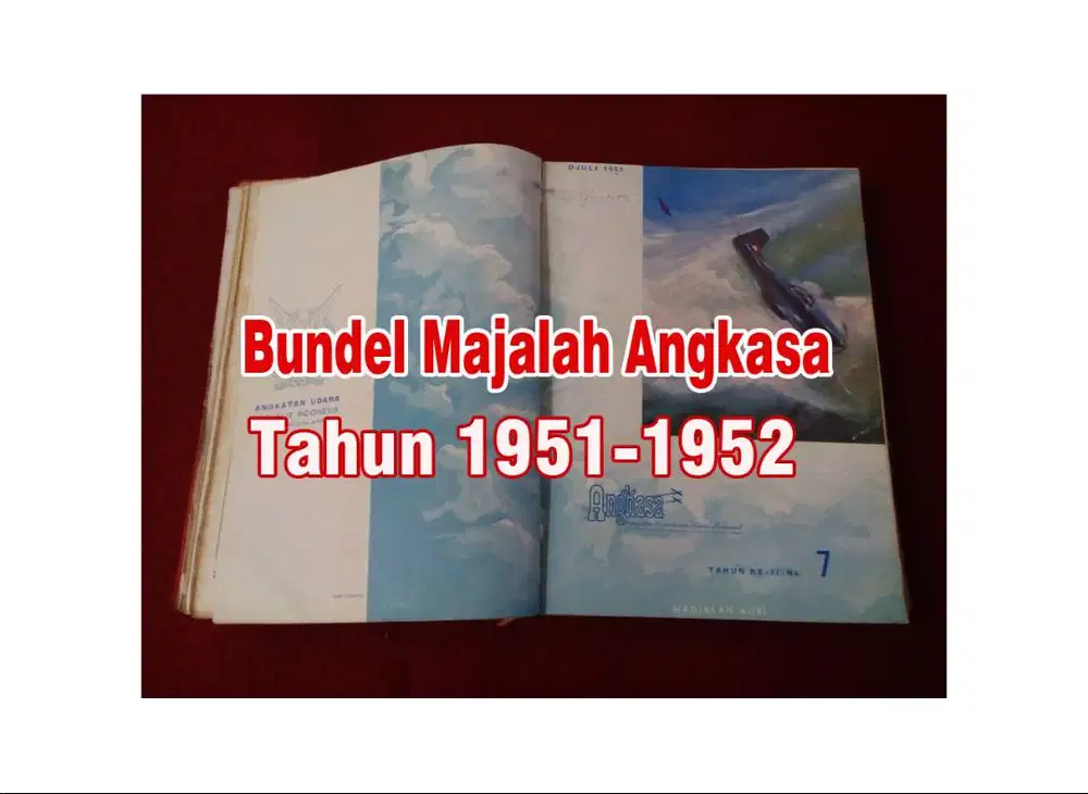 Bundel Majalah Angkasa Tahun 1951-1952
