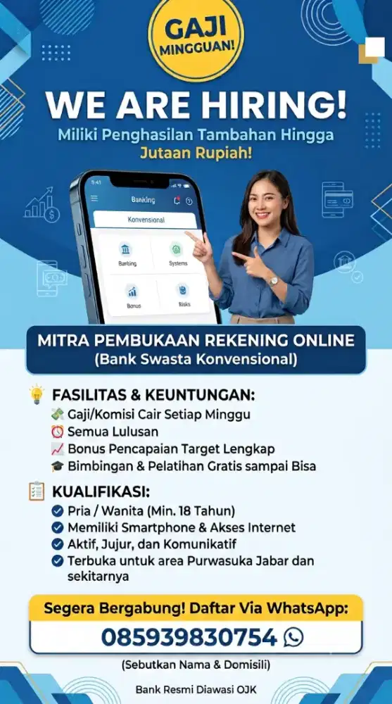 Loker sales bank