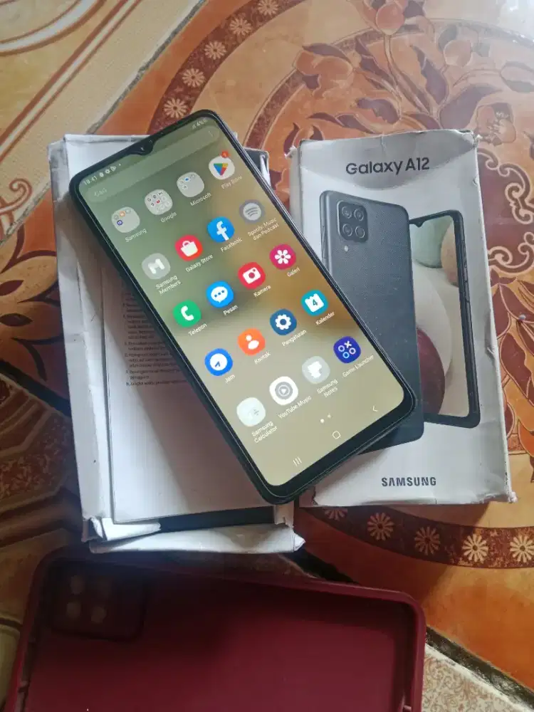 Samsung A12 Ram 4+4/128