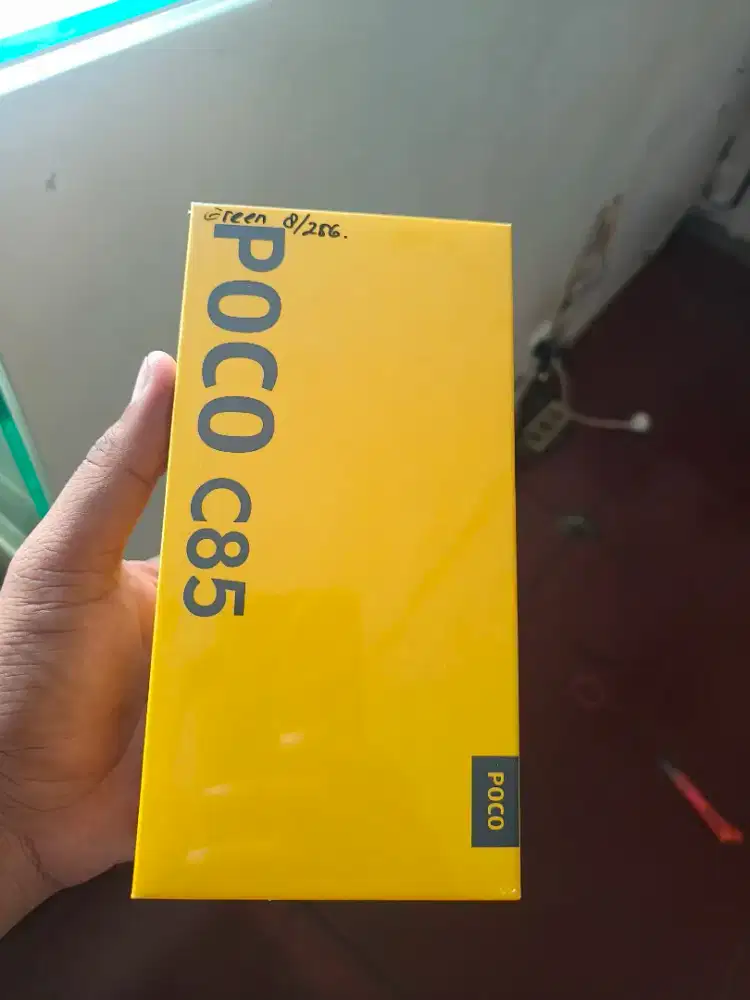 New Poco c85 ram8/256 garansi resmi 1 tahun