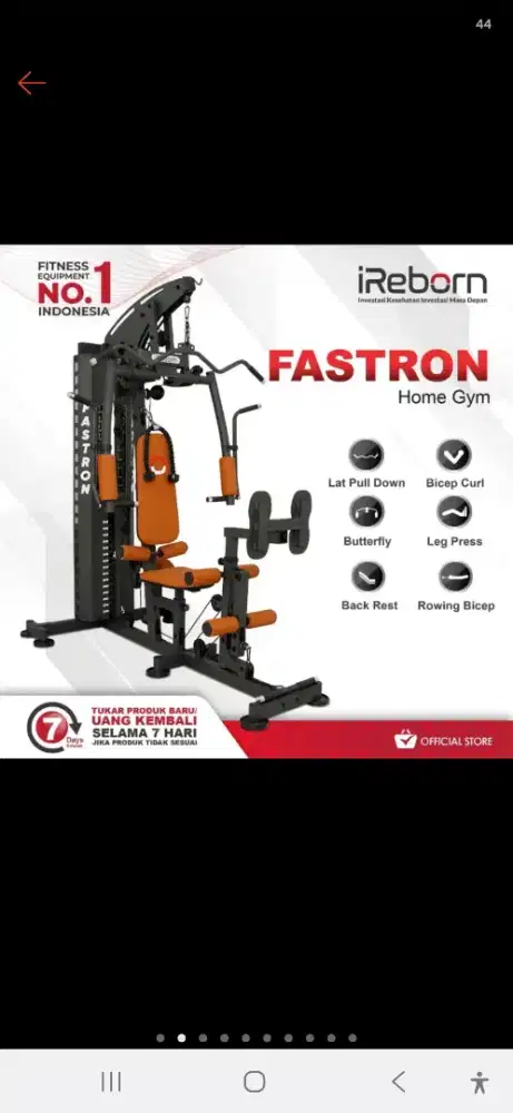 Home gym ireborn fastron