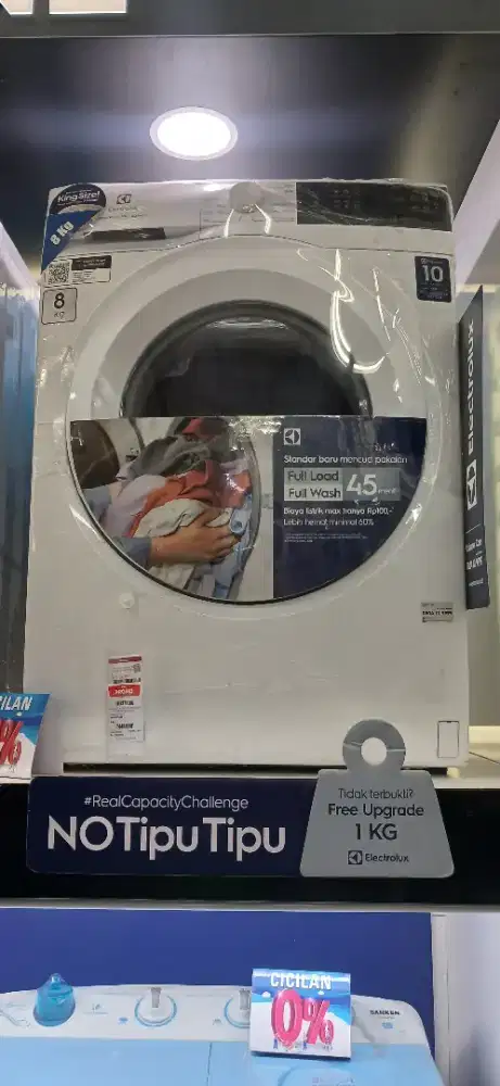DIJUAL MESIN CUCI ELECTROLUX BARU 8KG