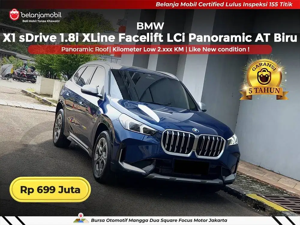 [ LOW KM 2RB ] BMW X1 X 1 sDrive 1.8i XLine Facelift LCi 2024/2025