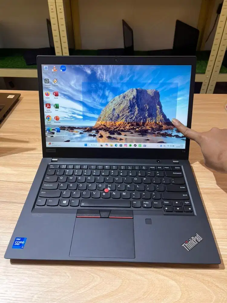 Laptop Lenovo T14G2 i7 Gen 11 Ram 16GB SSD 512GB Touchscreen