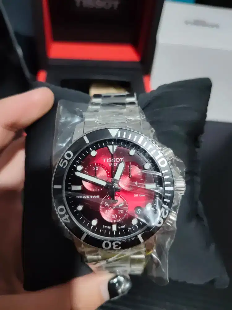 Tissot Seastar Red Gradient Dial T120