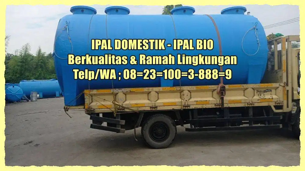 STP Biotech, IPAL Biotech, WWTP Biotek Biofilter STP Berkualitas, IPAL