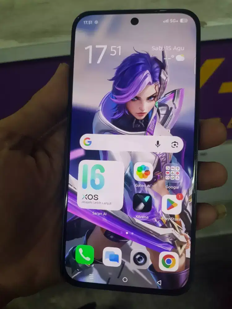 Infinix hot 60i 5G Ram 8+8/256 awet original segel