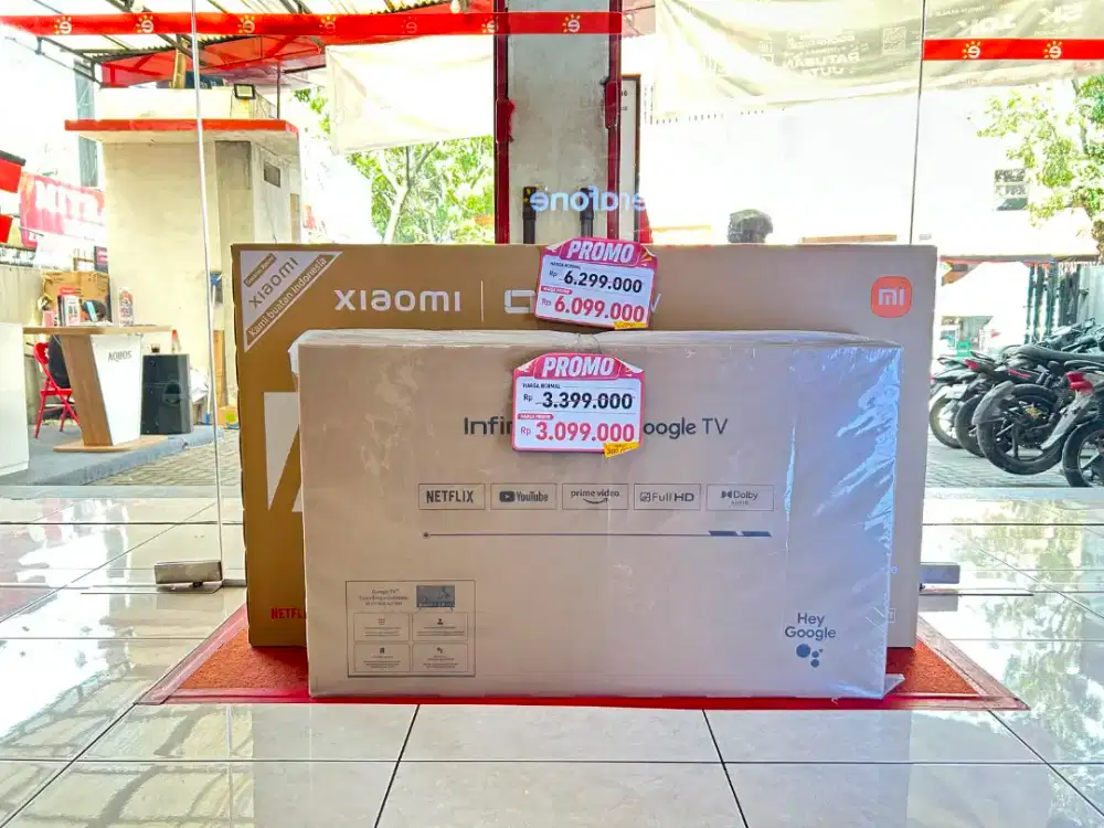 Ready google tv Infinix TCL xiomi Polytron Samsung Changhong