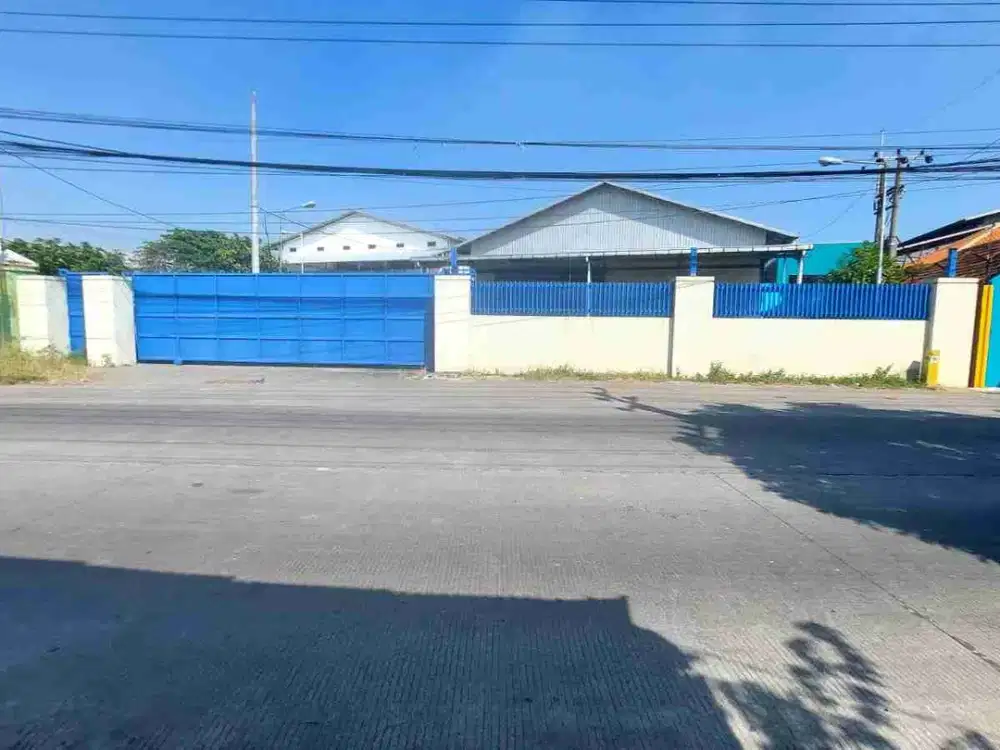DISEWAKAN GUDANG MENGANTI Gresik 
Area Kepatihan industri II, Bagus terawat & Siap digunakan