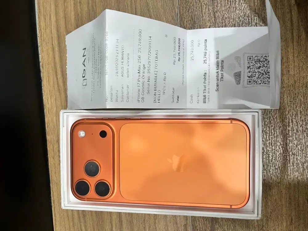 iPhone 17 PROMAX 256GB IBOX