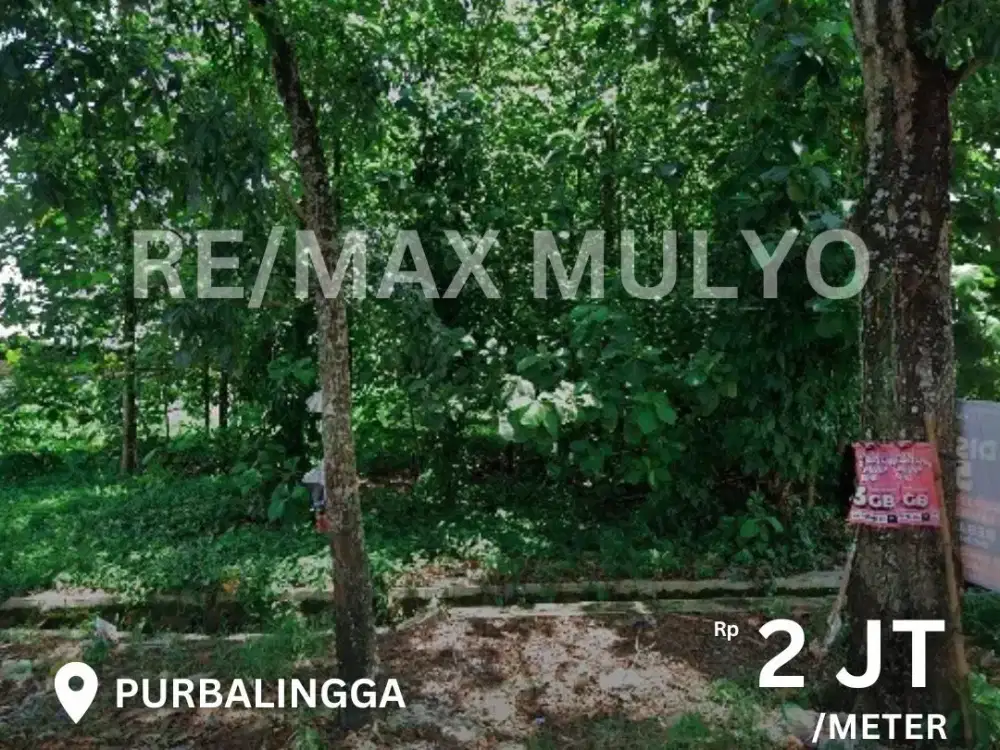 Tanah Dijual Cocok Untuk Gudang Lokasi Strategis di Purbalingga