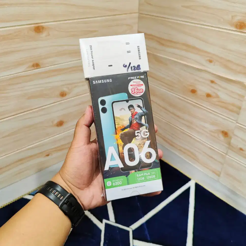 Samsung A06 5G 6/128 Gb New Baru Murah Garansi Resmi SEIN 1 Tahun