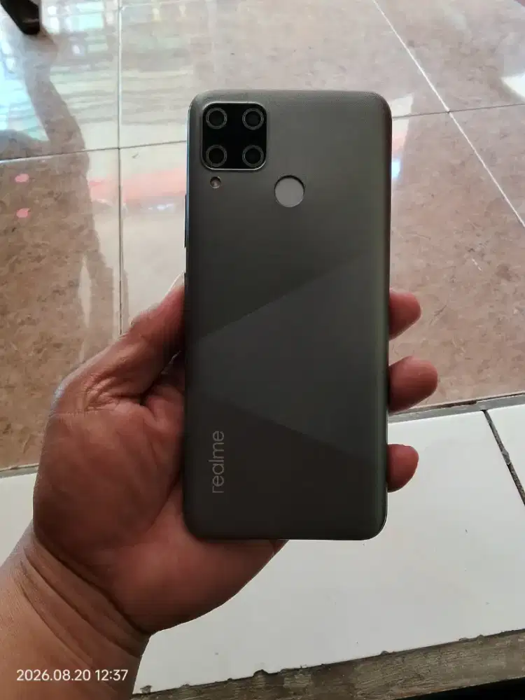 Realme C15 ram 3/64gb mulus dan normal