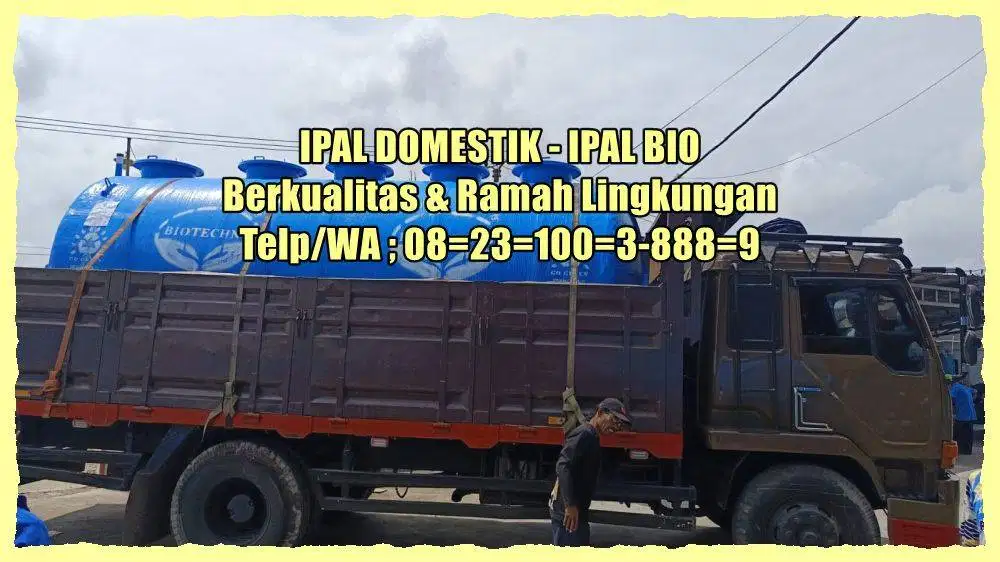 IPAL – IPAL PABRIK – IPAL TANK – IPAL – IPAL FIBERGLASS – TANGKI IPAL