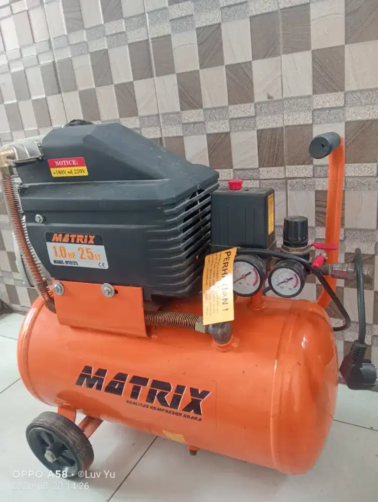 Kompresor matrix 1 hp 25 Liter