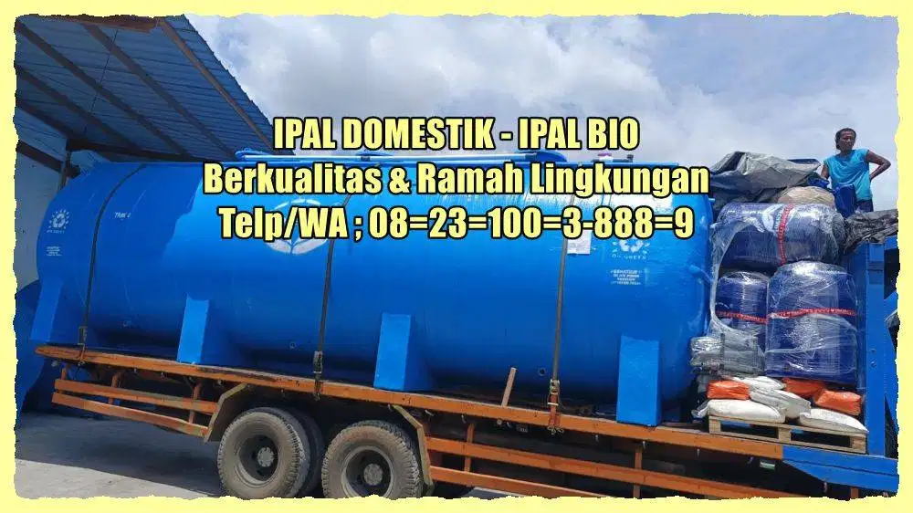 STP – STP FIBERGLLAS – IPAL – TANGKI FIBER STP – IPAL FIBER – STP BIO