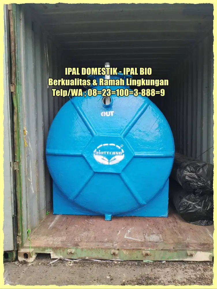 IPAL – IPAL PABRIK – IPAL TANK – IPAL – IPAL FIBERGLASS – TANGKI IPAL