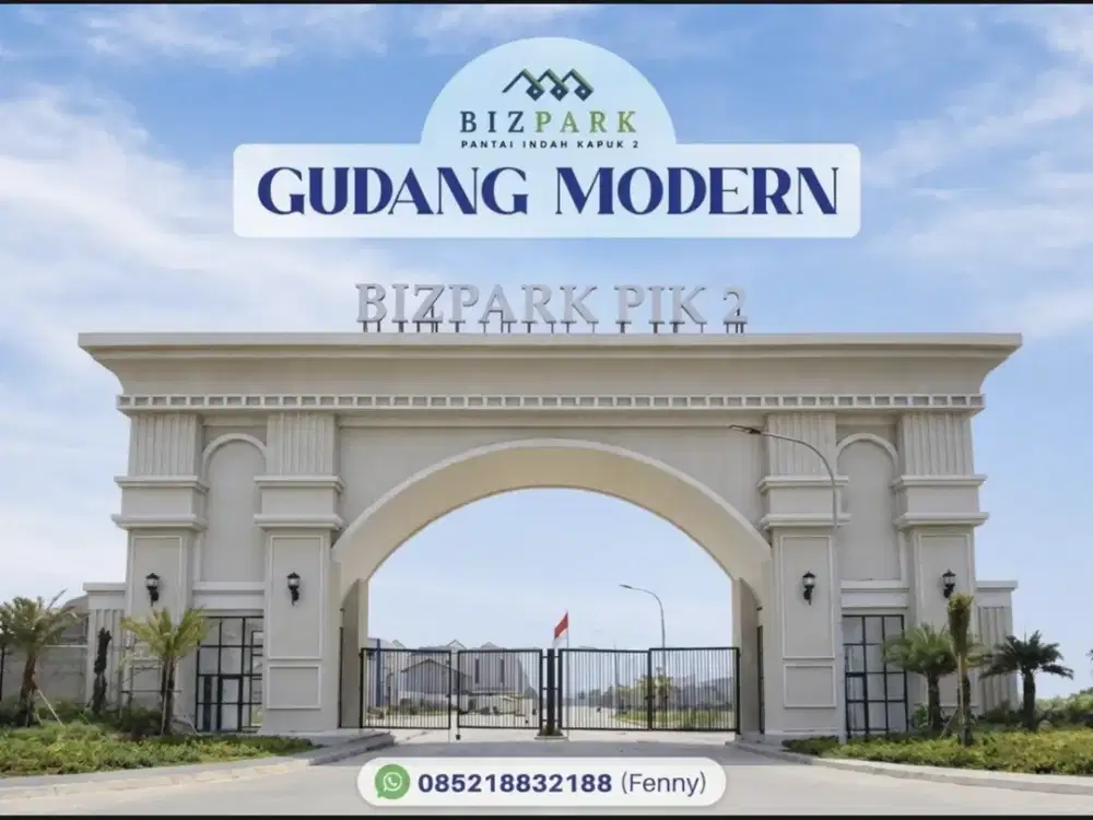 DIJUAL Gudang Brandnew 100%,  Harga Termurah, Gudang Multiguna Bizpark PIK 2!