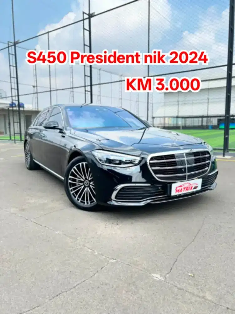 Mercedes-Benz S450 president AT Matic 2025 nik 2024