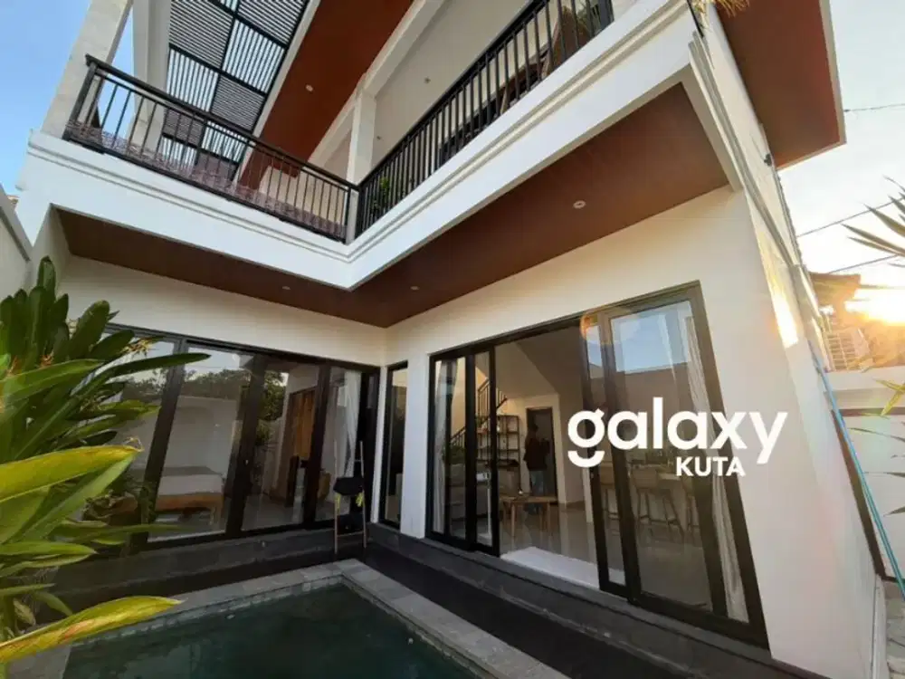 DISEWAKAN BRAND NEW VILLA MODERN STYLE AREA PERERENAN CANGGU BADUNG