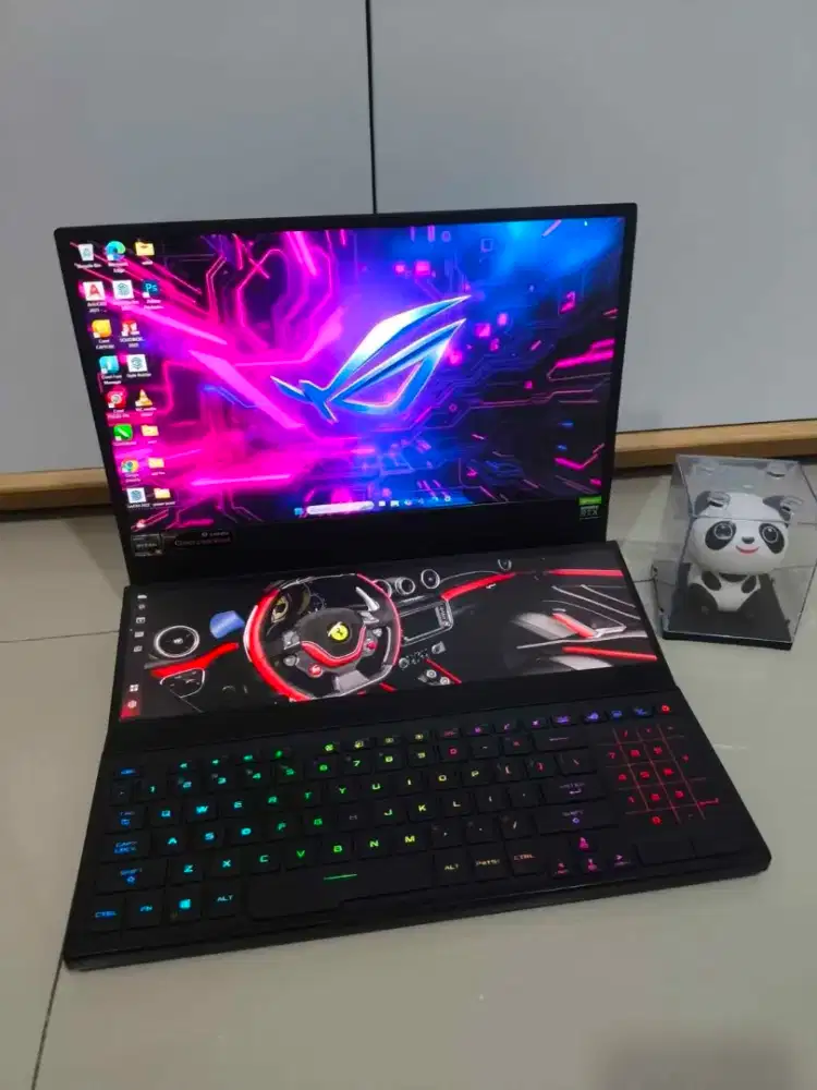 ASUS ROG ZEPHYRUS DUO DUAL SCREEN [RAM 32GB/SSD 1TB RTX 3070 VRAM 8GB]
