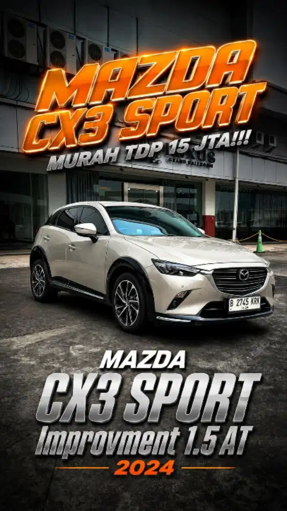 Mazda cx3 sport improvment 1.5 AT 2023