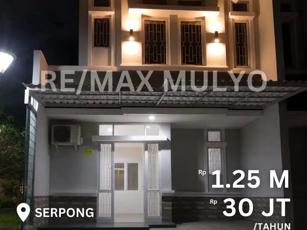 Dijual dan Disewakan Rumah 2 Lantai Area Perumahan Siap Huni Lokasi Perbatasan Serpong