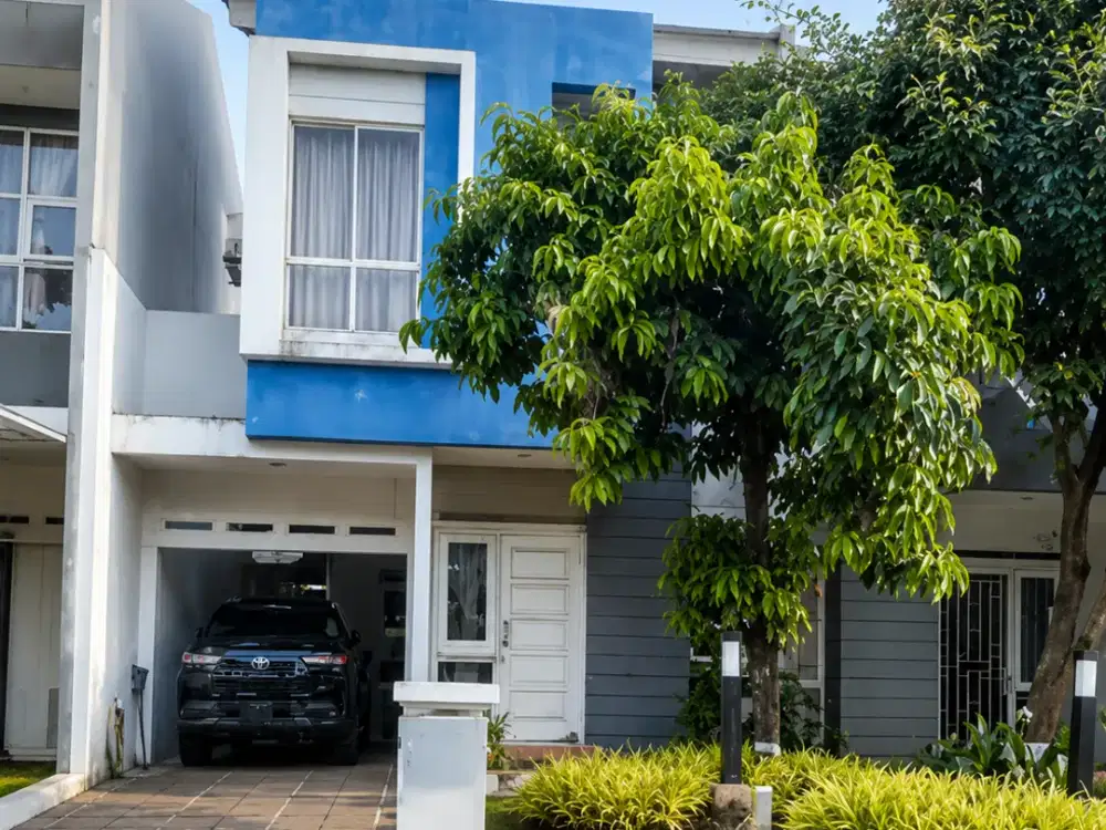 Rumah SHM Hadap Utara Cluster Dalton Scientia Summarecon Serpong