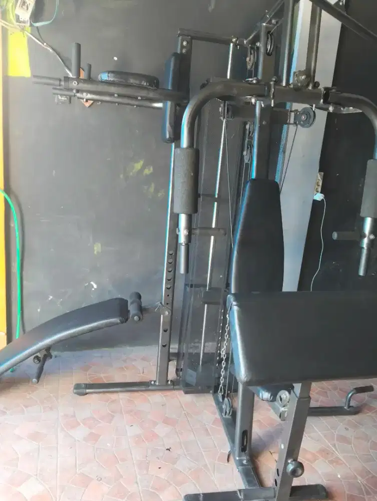 Home gym 3 sisi. Alat olahraga fitness gym