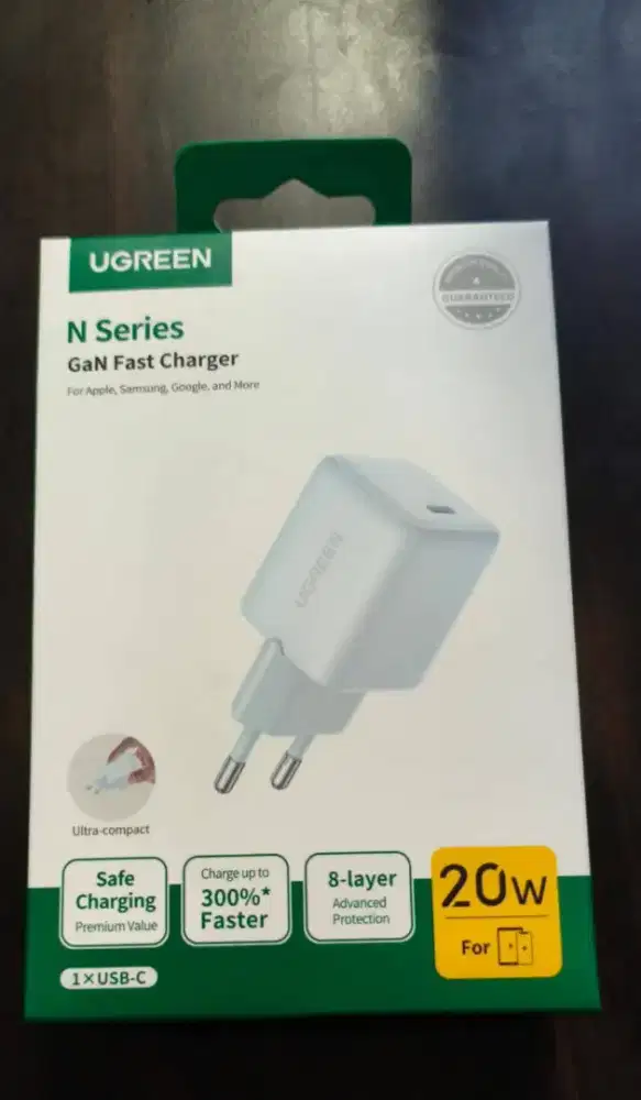 UGREEN USB-C GaN Fast Charger 20W 55555