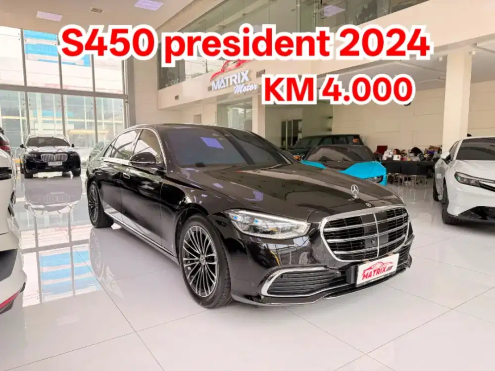 Mercedes-Benz S450 president 2025 nik 2024 AT Matic . Mercy s450