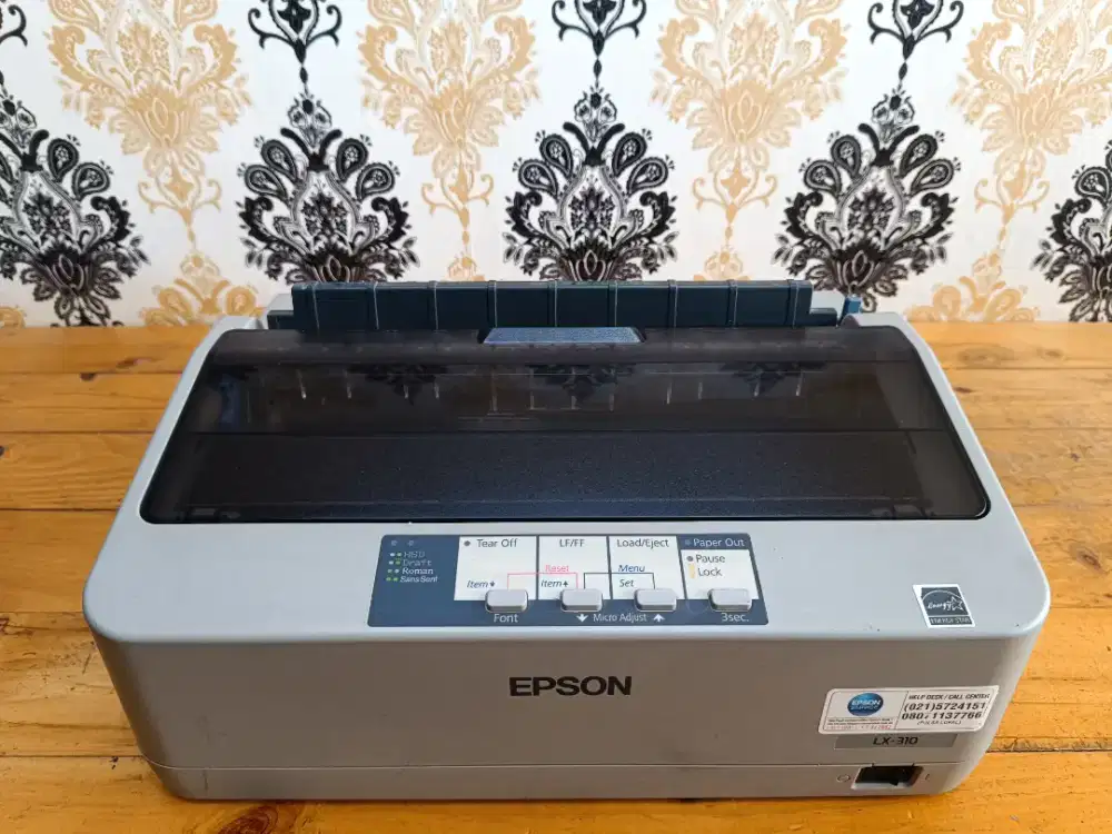 PRINTER DOTMATRIX EPSON LX310, KONDISI NORMAL SIAP PAKAI