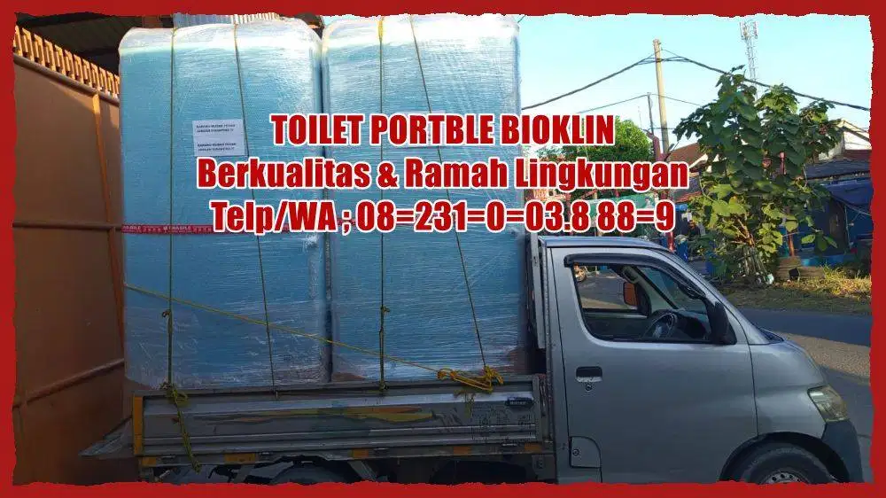 Toilet Proyek/Toilet Portable/Toilet Event/kuat dan kokoh / Toilet Reg