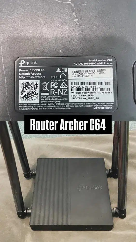 Router Tp-Link Archer C64