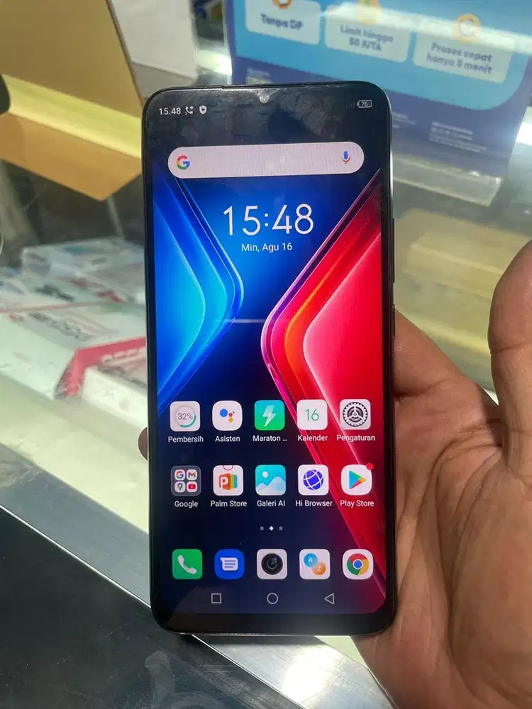 Infinix Hot 11 Play 4/64GB Second Ex Resmi Original Normal Pemakaian