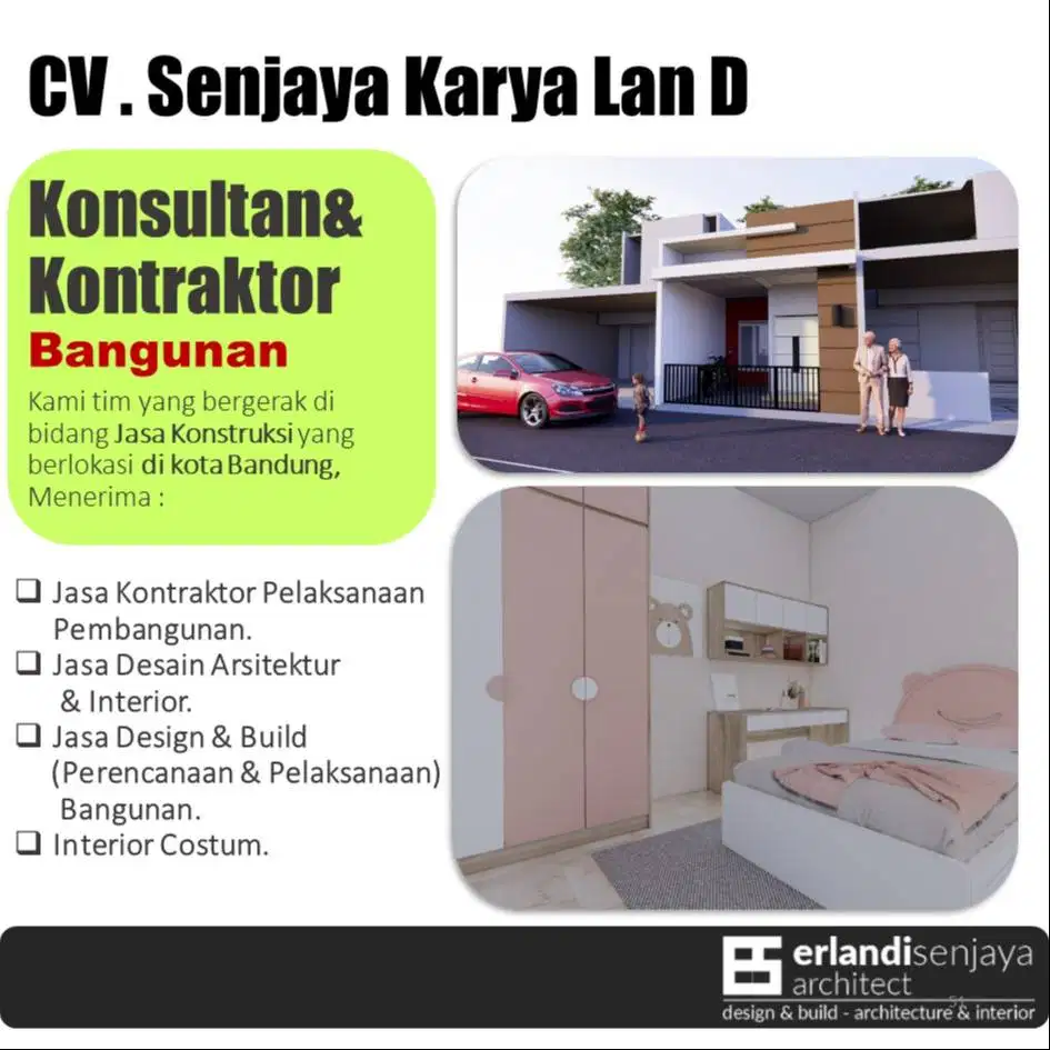 Jasa Arsitek & Interior/ Kontraktor/ Renovasi/ Tukang/ Kitchen set