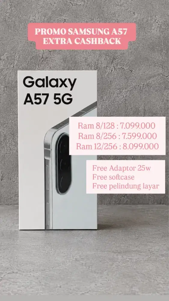 Samsung A57 Extra Cashback