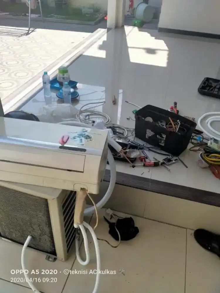 Jasa service AC 24jam bongkar pasang AC service kulkas bergaransi