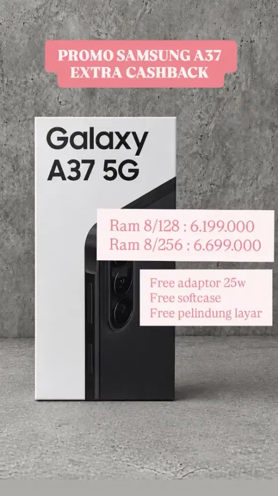 Samsung A37 Extra Cashback