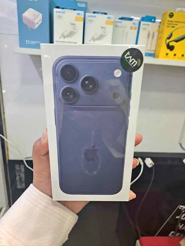 IPhone 17 Pro 512GB Deep Blue New Segel Garansi Resmi IBox
