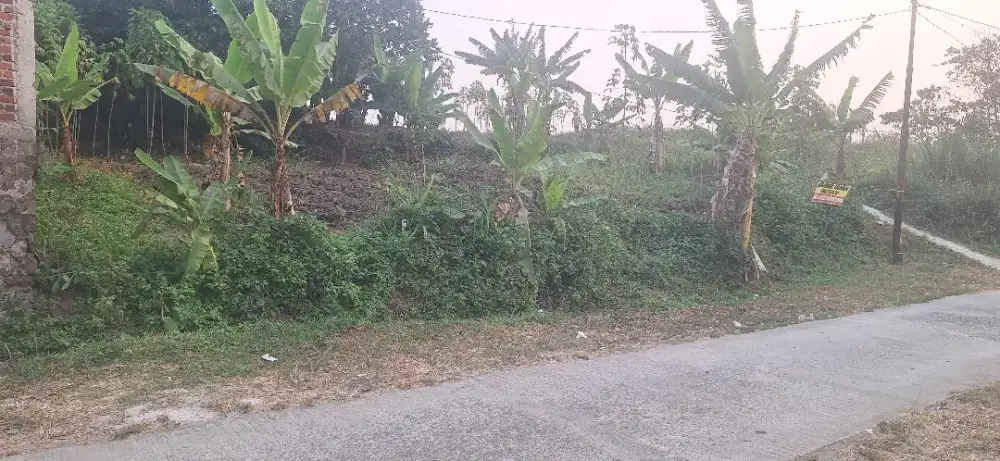 Dijual tanah siap pakai