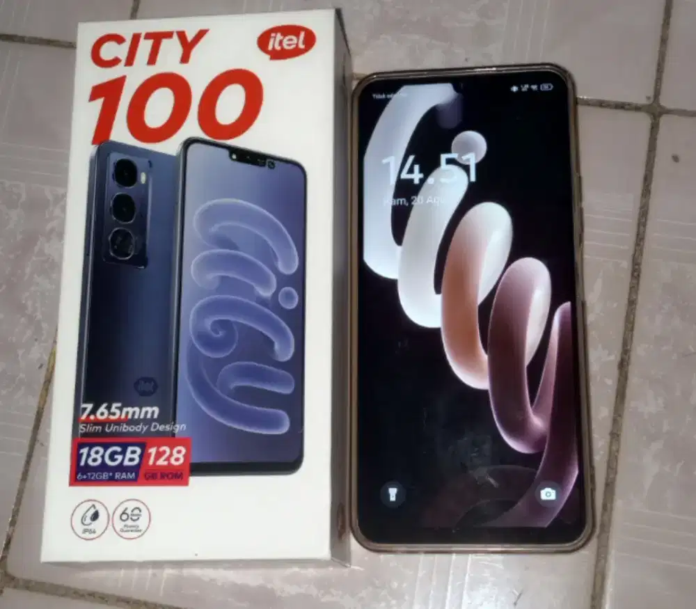 Dijual hp itel city 100