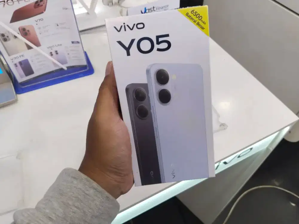 VIVO Y05 RAM 8*/128 NEW PROMO TERMURAH BISA KREDIT TANPA BI CHECKING