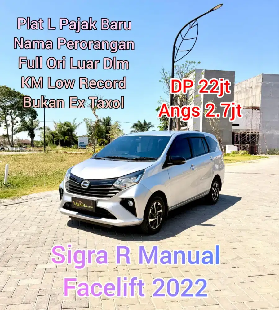 Daihatsu Sigra R Manual 2022 MT Deluxe X 2021 Calya G E M Agya 2020