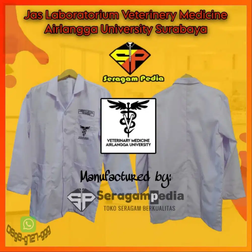 Konveksi Jas Laboratorium FKH Balikpapan - Terima Partai Besar