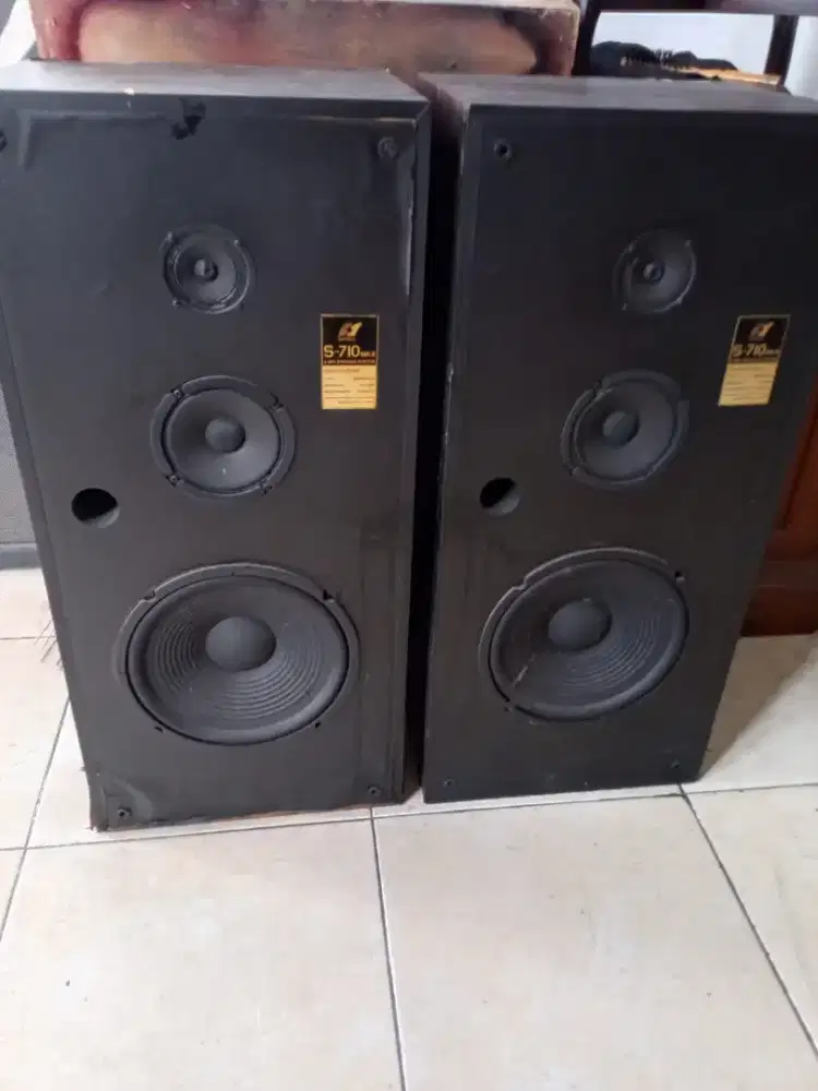 Jual sepasang speaker pasif vintage Sansui S-710 MK II