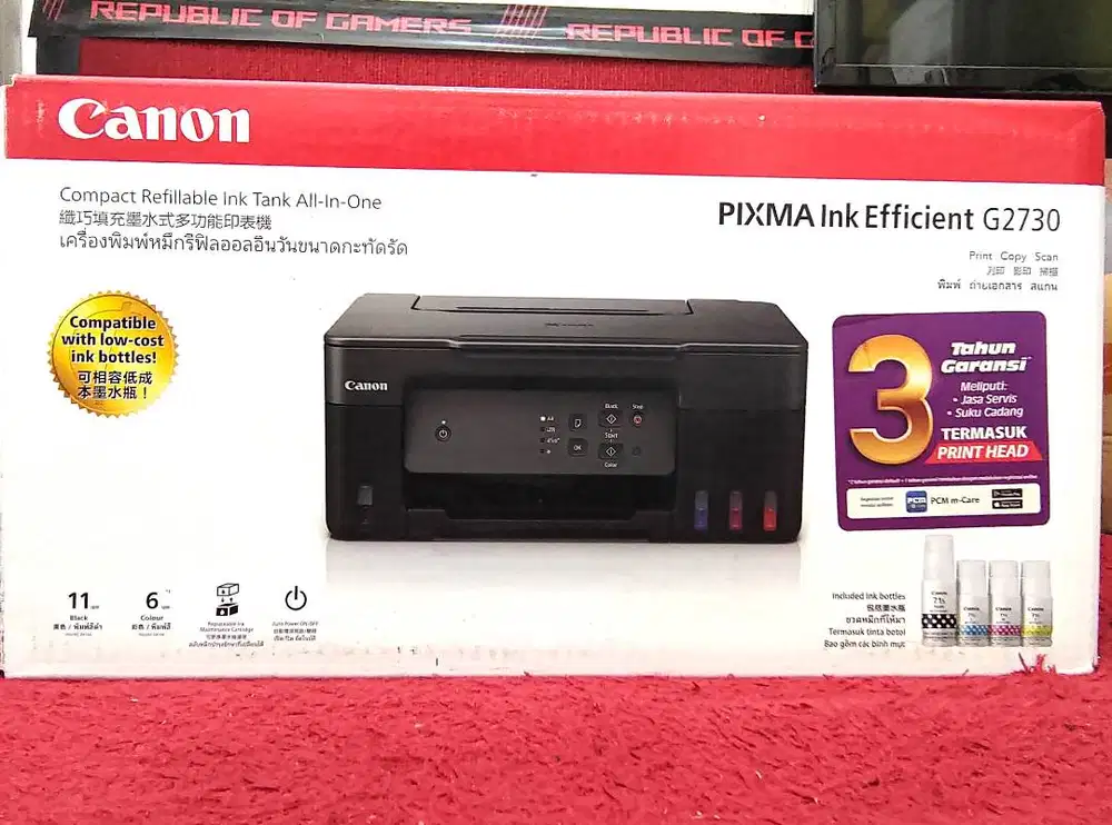 PRINTER CANON PIXMA Ink Efficient G2730 (BARU) MALANG
