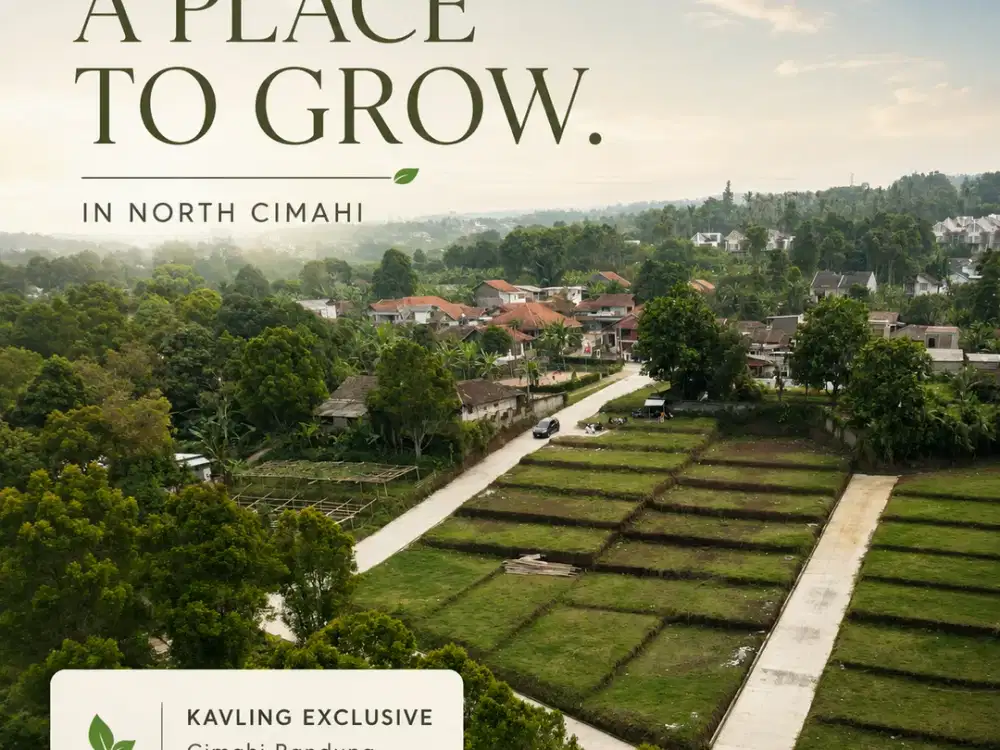 TANAH KAVLING STRATEGIS CIMAHI UTARA