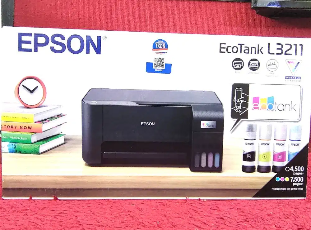 PRINTER EPSON ECOTANK L3211 PSC (BARU) MALANG