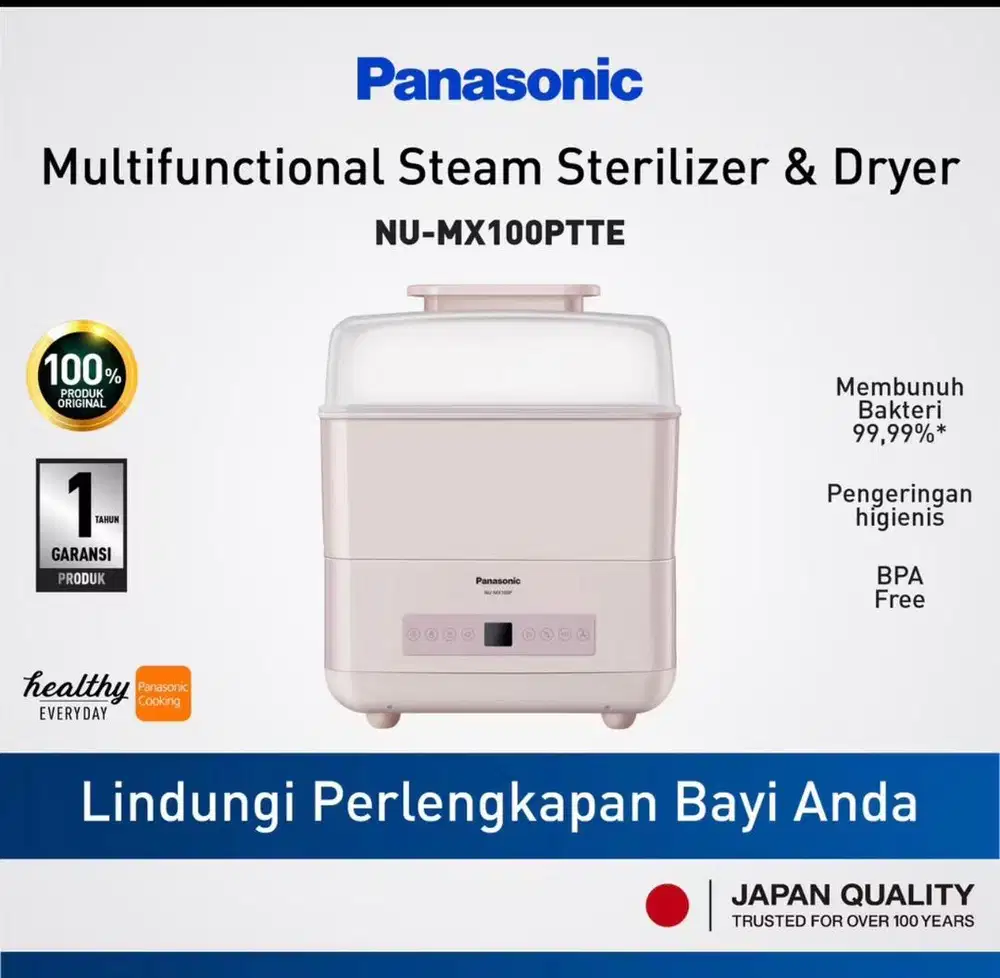 Panasonic multifunction steam sterilizer dryer